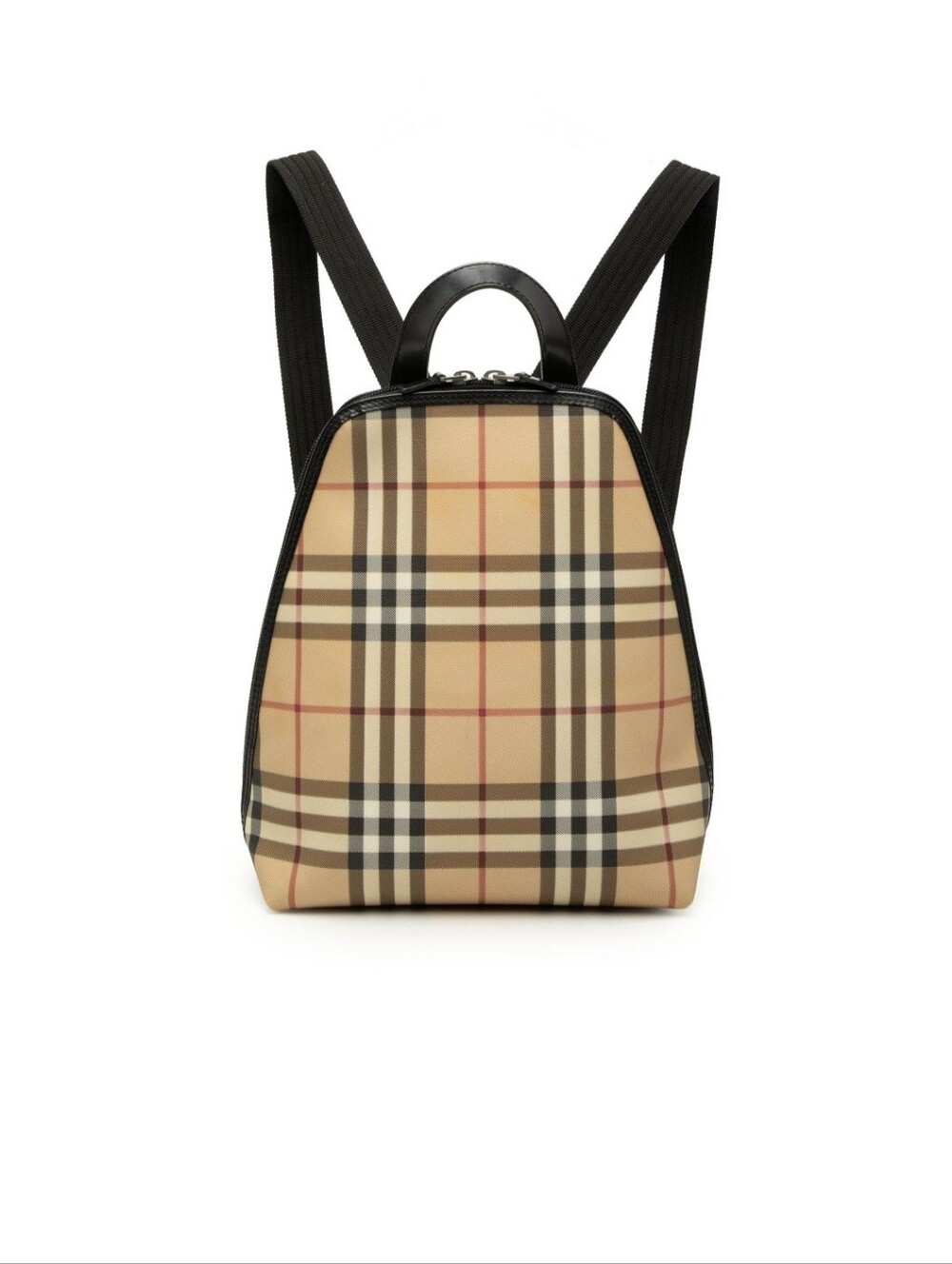 Burberry Rare VINTAGE Beige Nova Check Canvas Backpack COA INCLUDED!